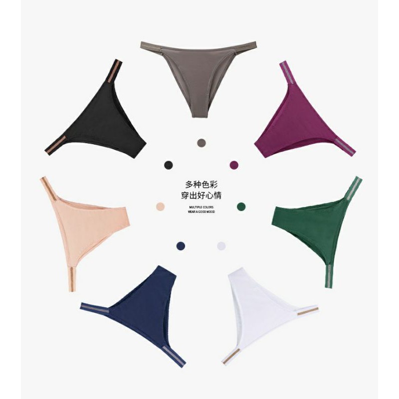 Celana Dalam Murah Wanita G String Sport Sexy Panties Cotton