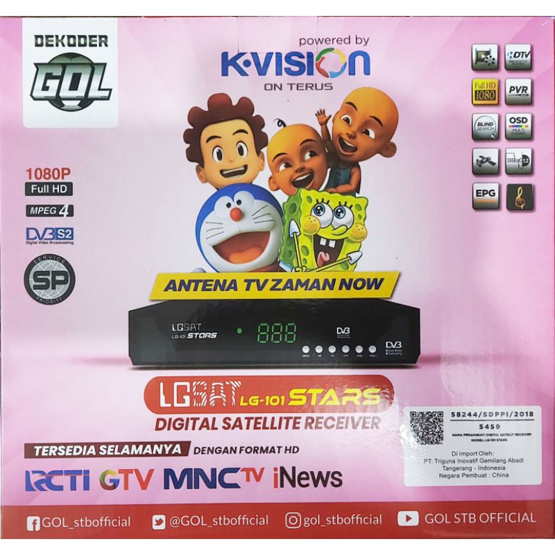 LGSAT STARS GOL Receiver LGSAT LG-101 Free Channel