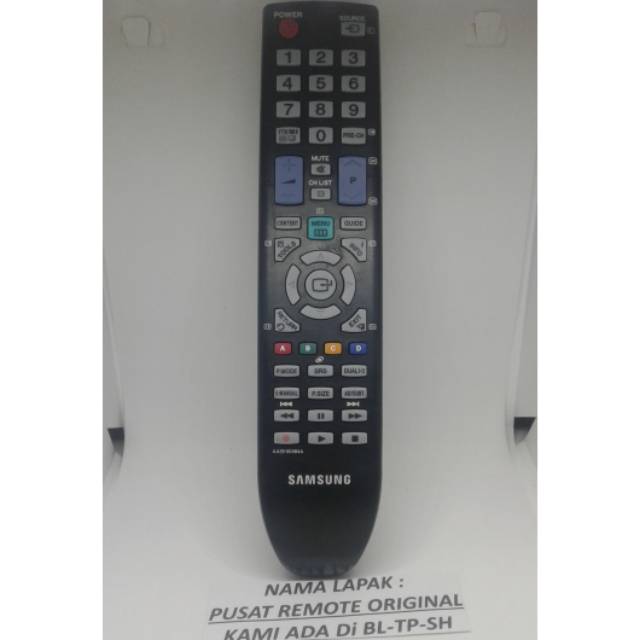 REMOTE REMOT TV SAMSUNG LCD LED AA59 ORIGINAL ASLI PANJANG