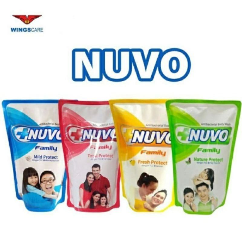 Nuvo body wash  450 ml / NUVO cair / Sabun cair