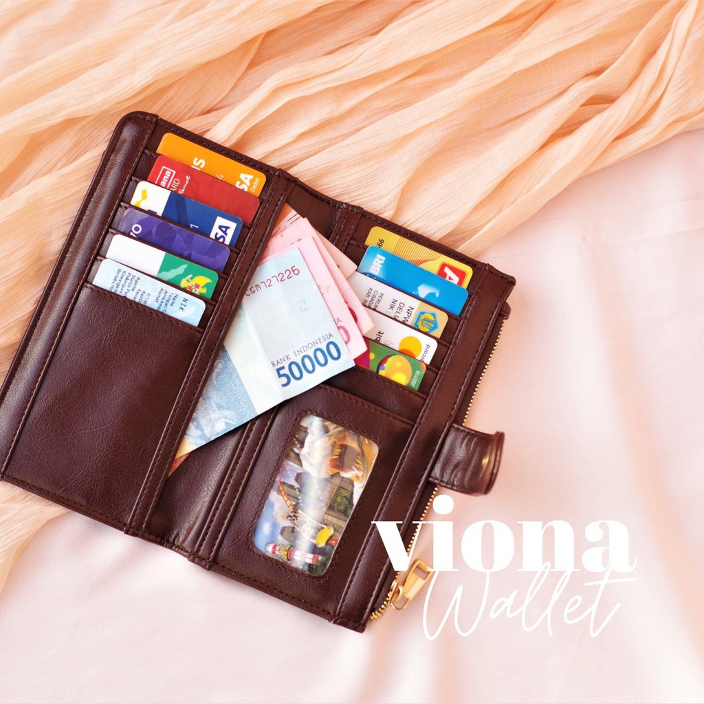 Hody Dompet Viona Vino Lipat Premium - Wallet Syntesis Premium - Dompet