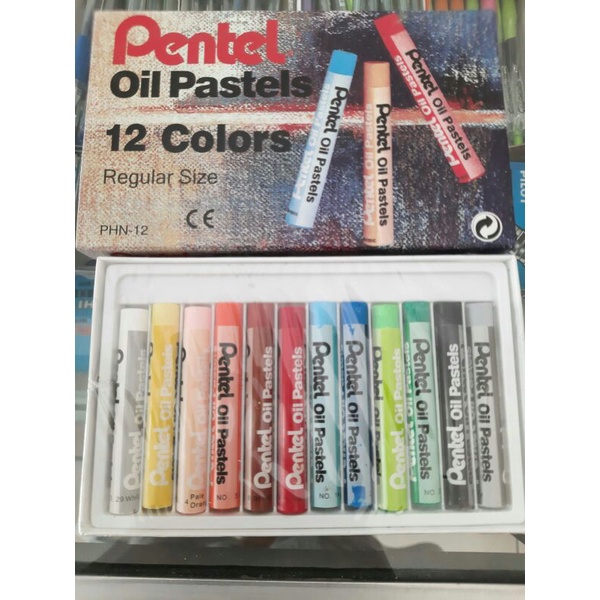 

Crayon Pentel Oil Pastels 12 Warna