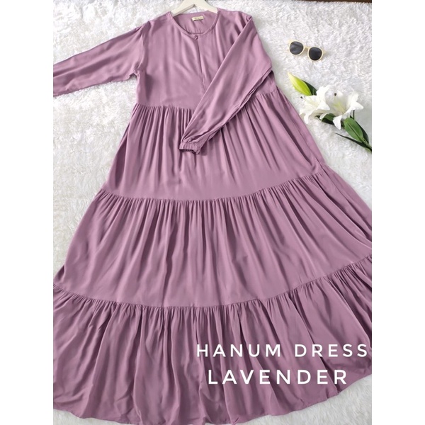 HANUM Dress / Dress Viral / Homedress / Baju Muslim / Pakaian Wanita / Inner / TERMURAH