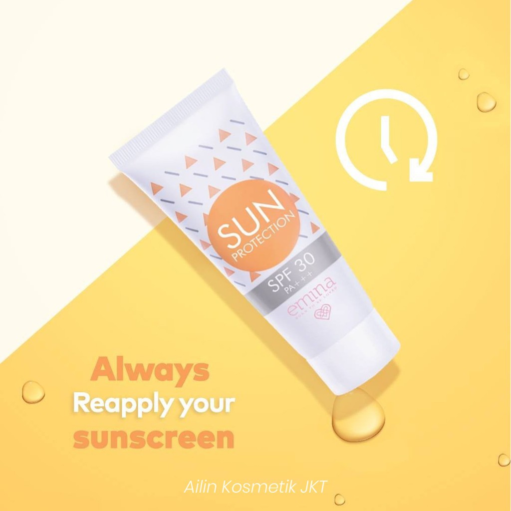 EMINA Sun Battle &amp; Skin Buddy Sun Protection SPF 30 PA+++ / SUN BATTLE SUN PROTECTION 30ML / Sunscreen / Sunblock by AILIN