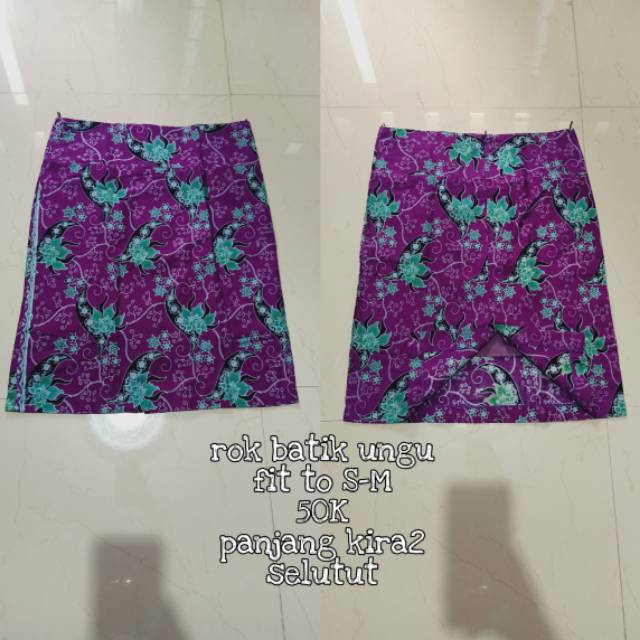 BATIK ROK UNGU