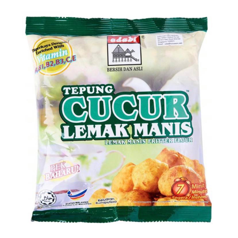 

Adabi Tepung Cucur Lemak Manis