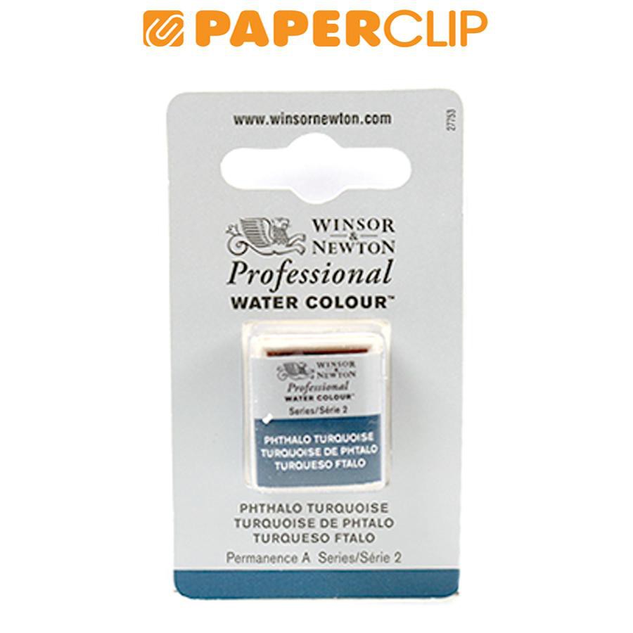 

PROFESSIONAL HALF PAN WINSOR & NEWTON S2 0101526CWC PHTHALOTURQUOISE