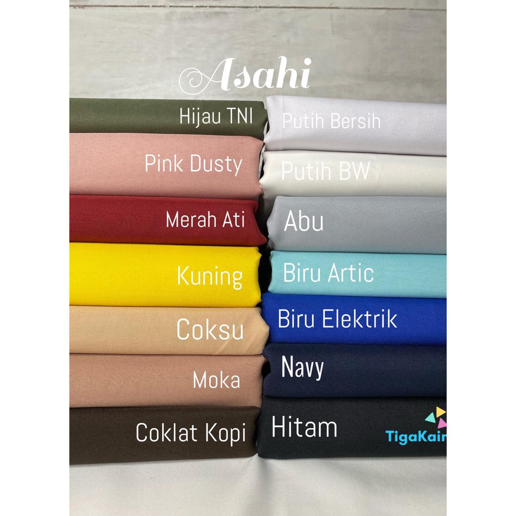 1 Roll Kain Furing Asahi Bahan Puring Isi 30 Yard