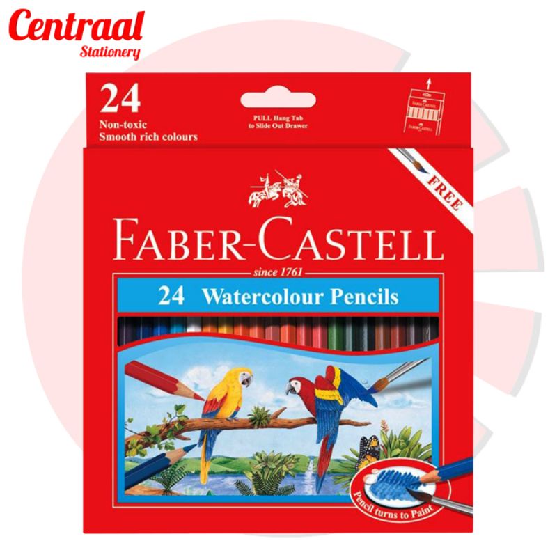 

Pensil Warna Faber Castell Water Color 24C Panjang