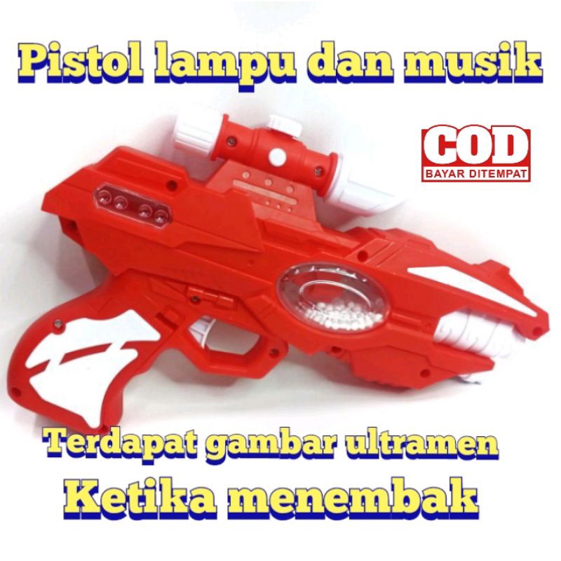 MAINAN TEMBAK PRONECTION BO SPACE GUN | MAINAN TEMBAK LAMPU DAN SUARA | TEMBAK BATERAI | MAINAN MURA