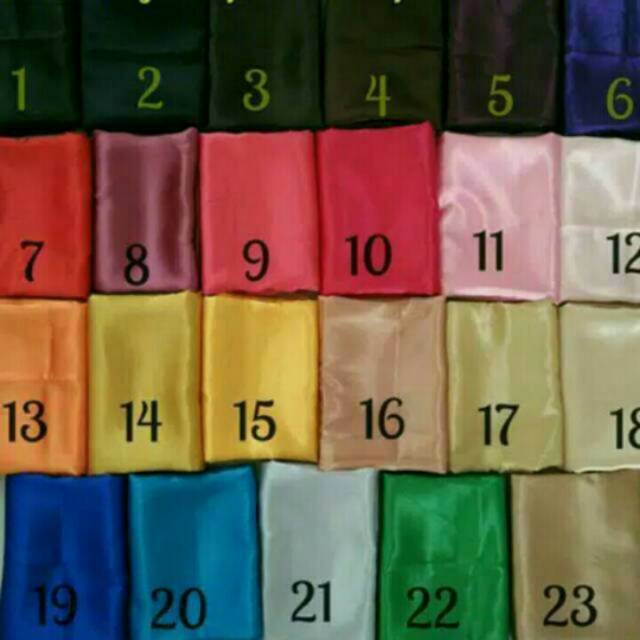 Kain Satin Velvet / kain Velvet
