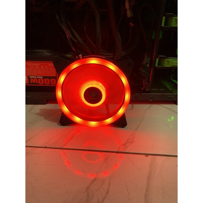 XBT SHURIKEN Rotating RGB Auto Fan Casing 12CM Double RING LED SYNC XB-112