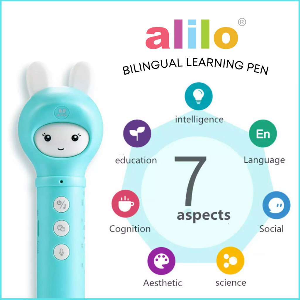 ALILO D3C EARLY EDUCATIONAL TALKING PEN 6954644600055 - MAINAN EDUKASI ANAK