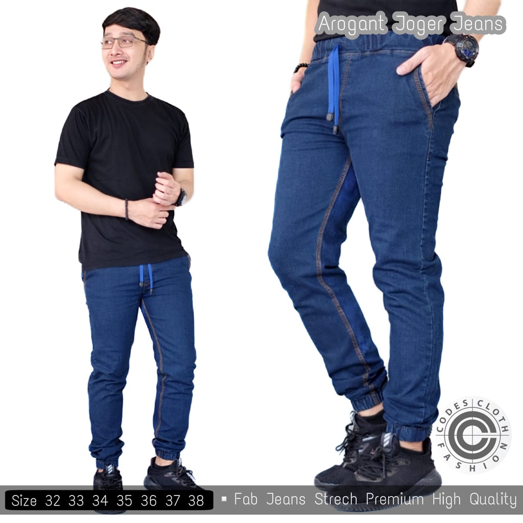 Arogant Jogger Strech Jeans Celana Panjang Premium