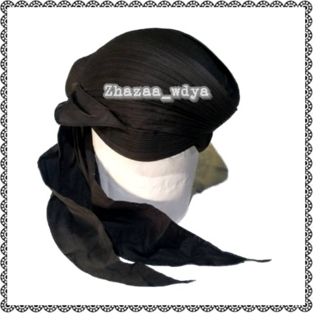 Blangkon Gus Miftah / Blangkon Lipat Jogja Jebeh dan Sliwir Hitam Polos Blangkon Sunan Kalijaga|Topi