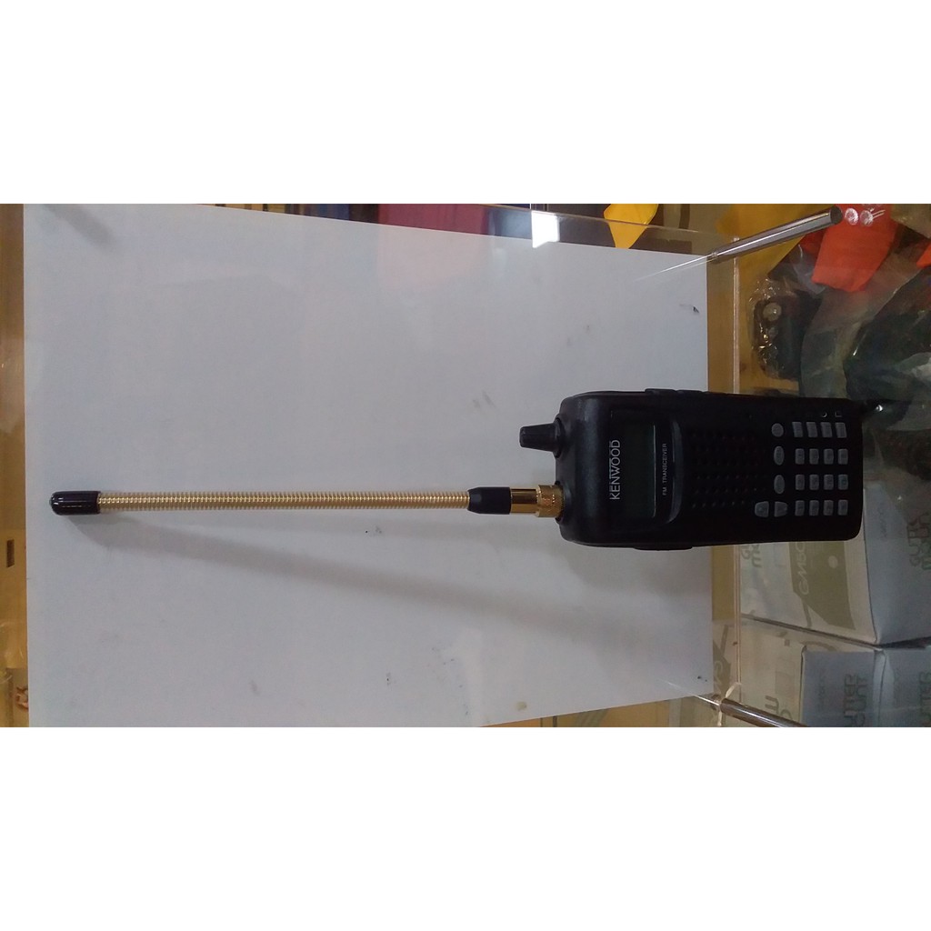 Antena HT helical gold Bnc Male dan Female