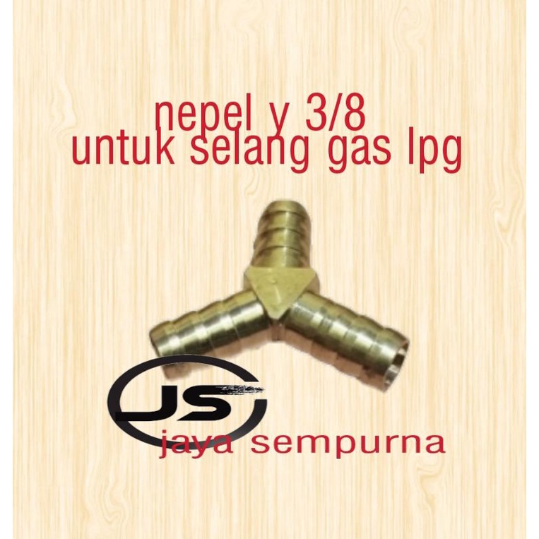 Nepel ya cabang 3 untuk selang gas lpg