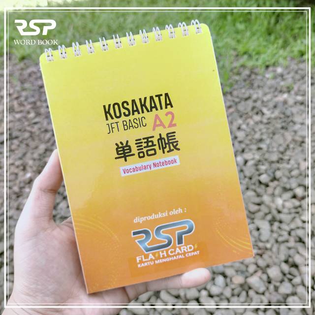 KOSAKATA JTF BASIC A2 VOLUME 2 - RSP FLASH CARDS (TANGOCHOU) KOTOBA