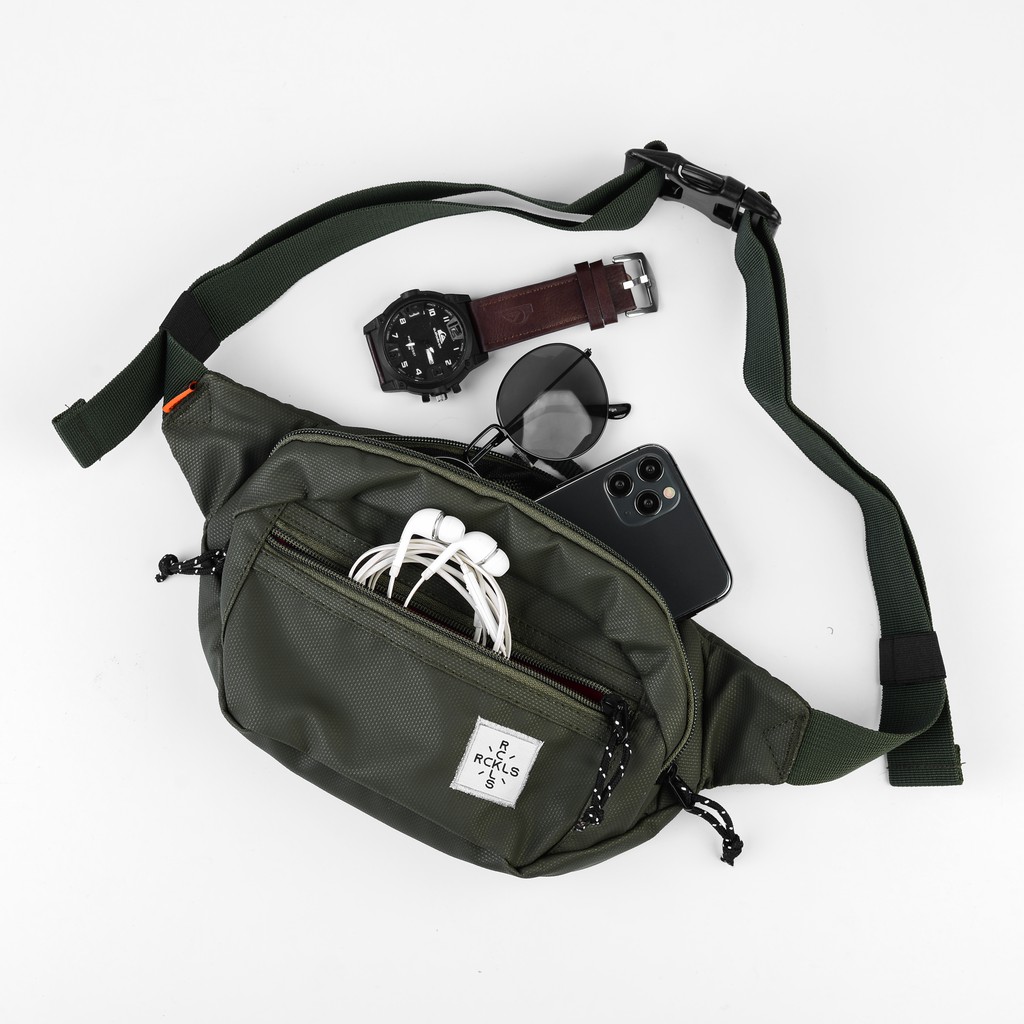 RCKLS. WAISTBAG HIKING TAS PINGGANG PRIA WB OUTDOOR