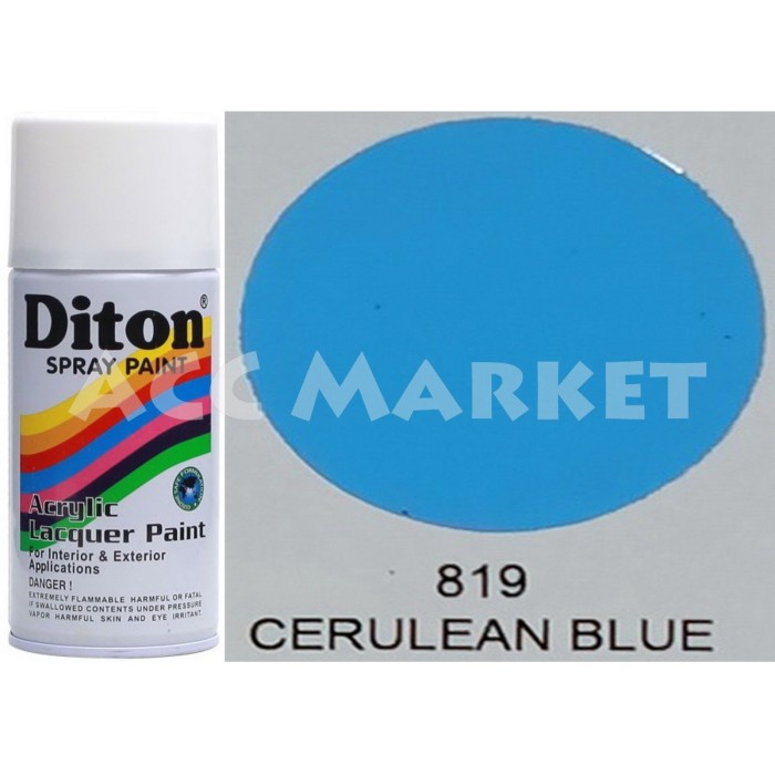 Pilox Diton 300cc Pilok Pylox Biru Cerulean Blue 819