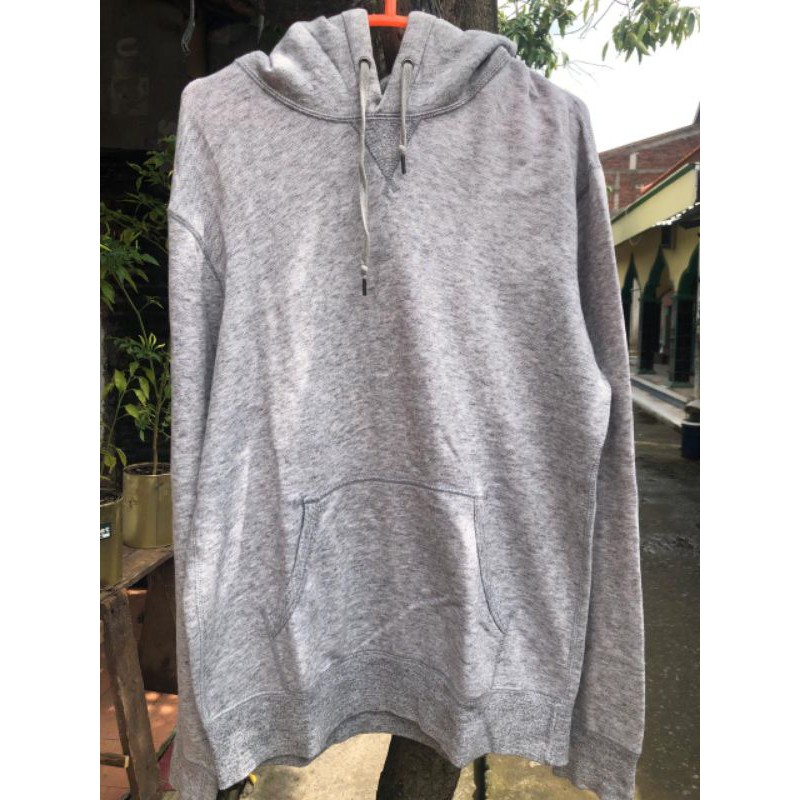Hoodie Uniqlo Grey
