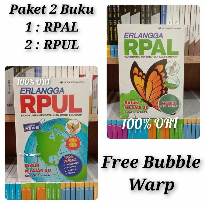 

Paket 2 Buku RPUL DAN RPAL ERLANGGA UNTUK SD KELAS 4,5,6 Star Seller Termurah