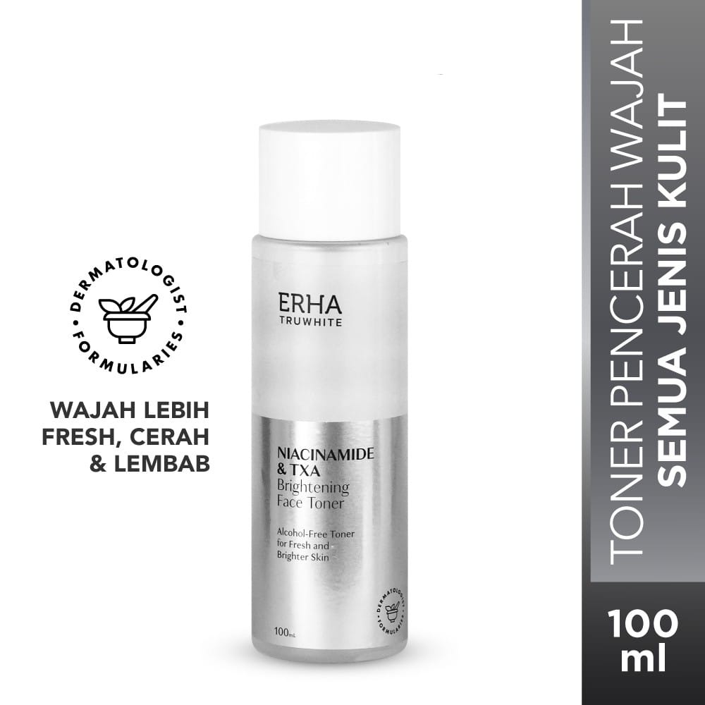 ERHA Truwhite Brightening Face Toner 100 ml ~ ORIGINAL 100%