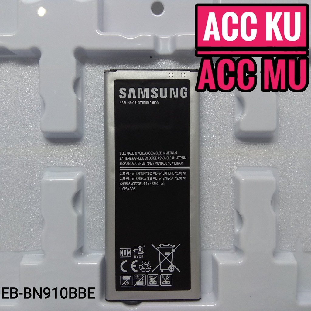 BATERAI SAMSUNG N910C BATTERY SAMSUNG GALAXY NOTE 4 EB-BN910BBE ORIGINAL