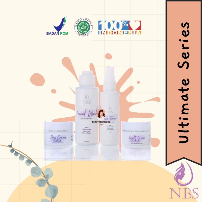 NBS ULTIMATE SKINCARE GLOWING PAKET ACNE/JERAWAT