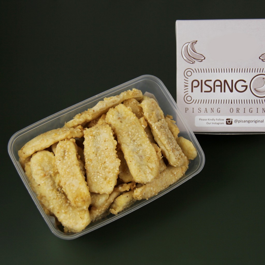 

Pisang Original Goreng Wijen Stik (Box Plastik)