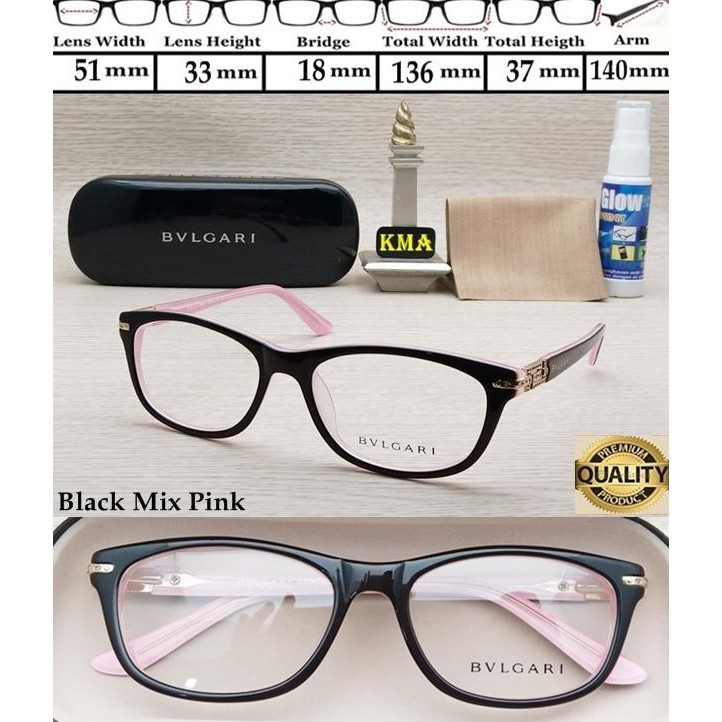 Kacamata Minus Frame Bvlgari Frame Kacamata Minus Bvlgari Premium New