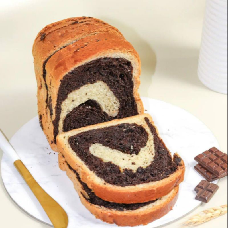 

Momis Bakery - Choco Bread (Roti Tawar Cokelat)