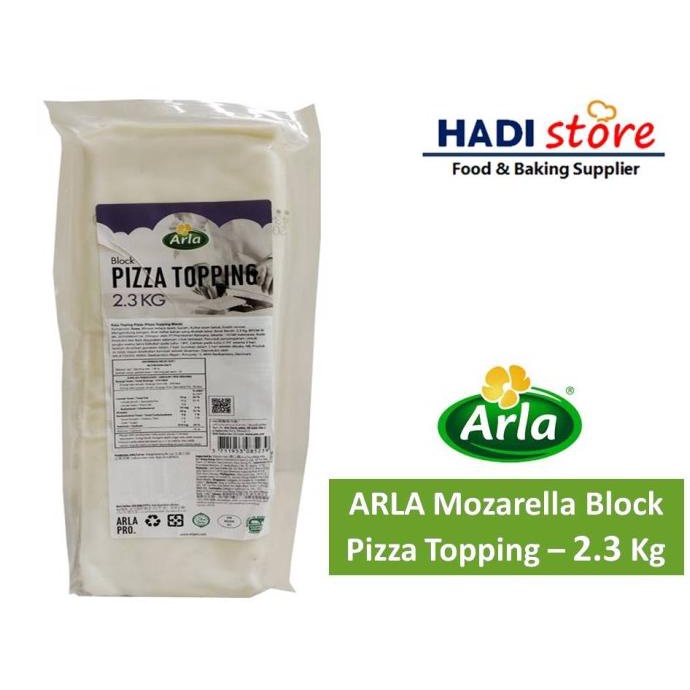 

ARLA MOZARELLA MOZZARELLA PIZZA TOPPING BLOK ORIGINAL 2,3 KG