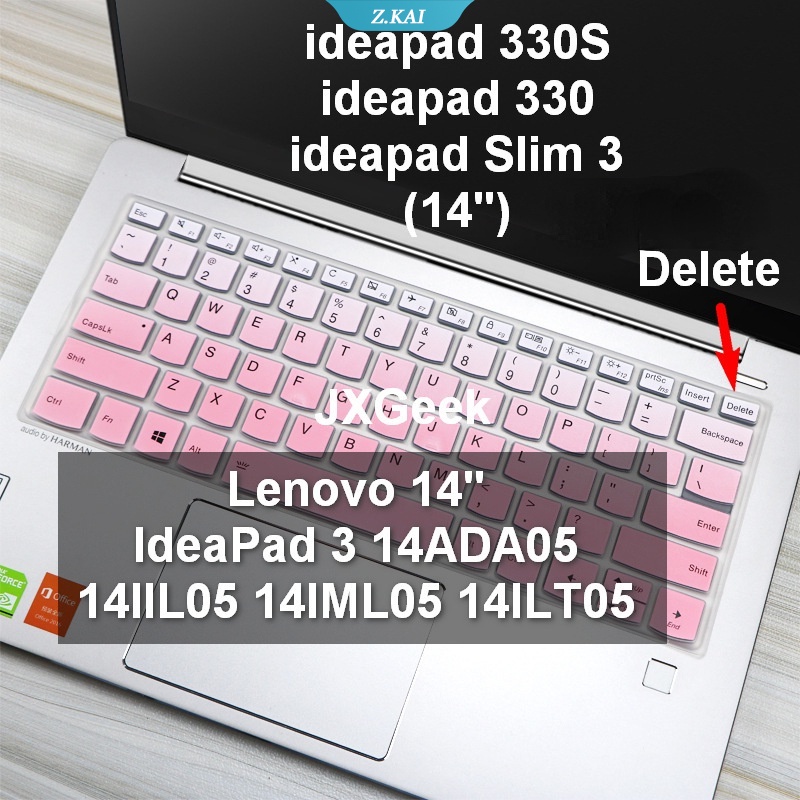 Casing Silikon Lenovo IdeaPad 330s Slim 3 14ADA05 14IIL05 14IML05 14ILT05 320s 120s 330c Ideapad5 Yoga 520 Slim 5i 7000 Laptop 14k ZK