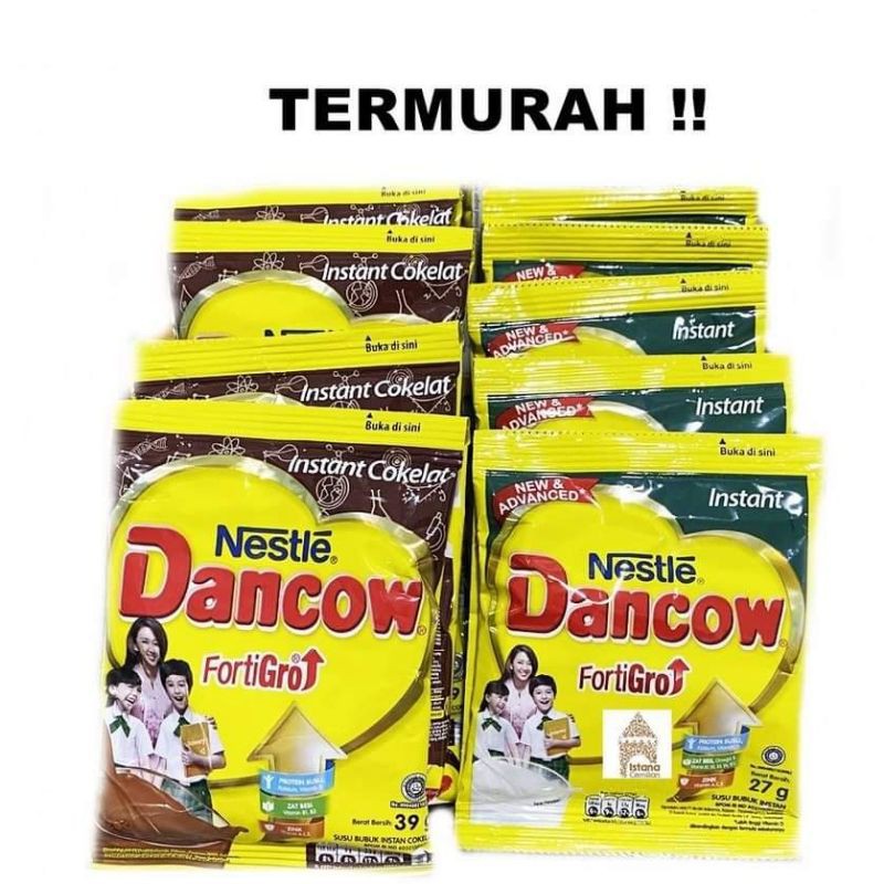 

DANCOW NESTLE SACHET INSTANT COKLAT & VANILLI