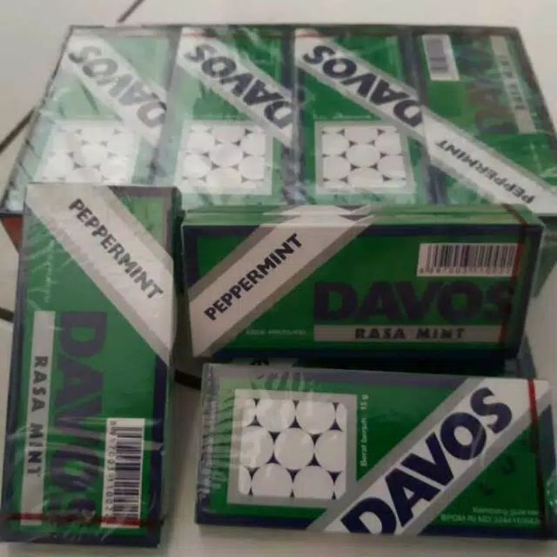 

Permen DAVOS LUX Peppermint (1 pcs)