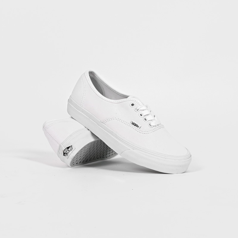 Vans Authentic True White Canvas // Vans Authentic Full White Canvas Original