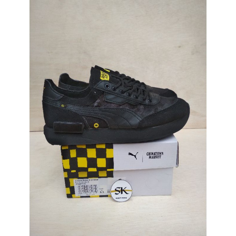 PUMA FUTURE RIDER X CHINATOWN MARKET BLACK 374477-01