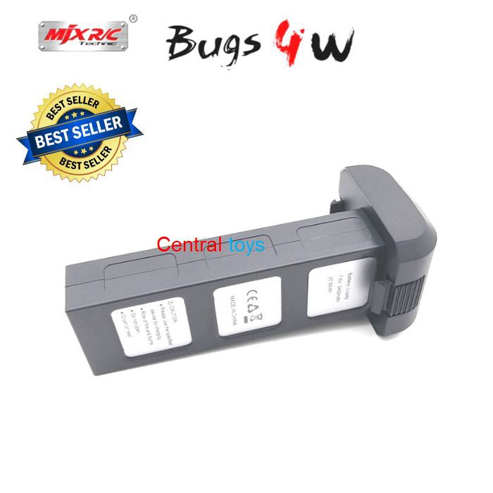Promo baterai MJX B4W 4K original battery lipo B4W 7.6V 3400mAH Murah