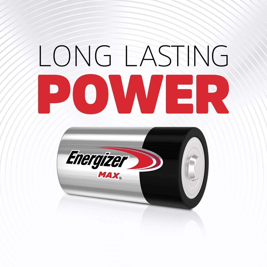 ENERGIZER BATTERIES E95 BP2 D2 MAX 2S