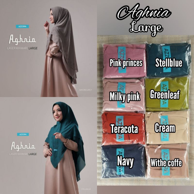 Khimar Aghnia Azzora Hijab Diskon 20%