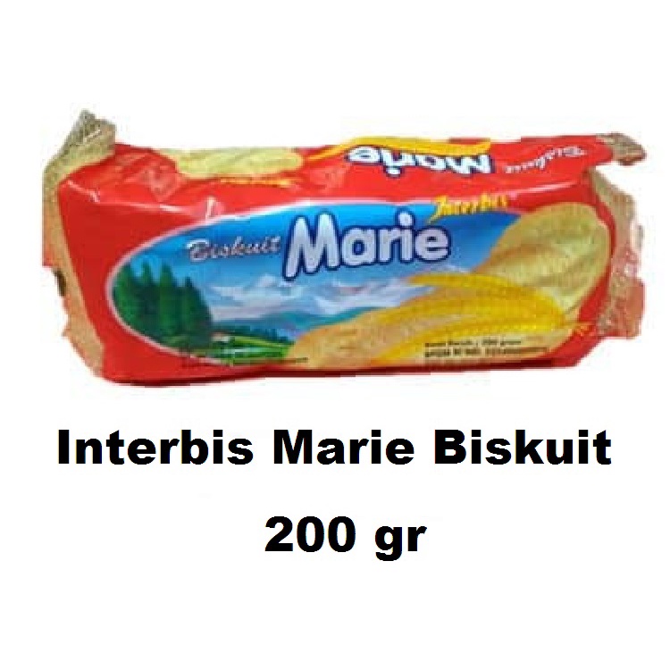 

Interbis Marie Biskuit 200 gr #ITK