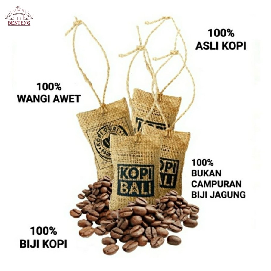 Parfum Mobil Biji Kopi Bali Espresso Gantung Asli