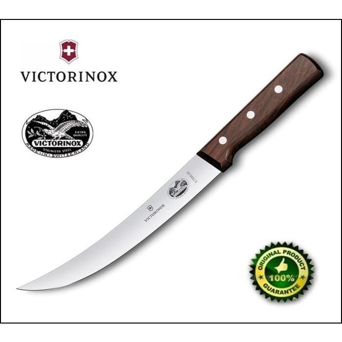 Peso - Pisau Victorinox Sembelih 20 Cm Gagang Kayu Original 5.7200.20