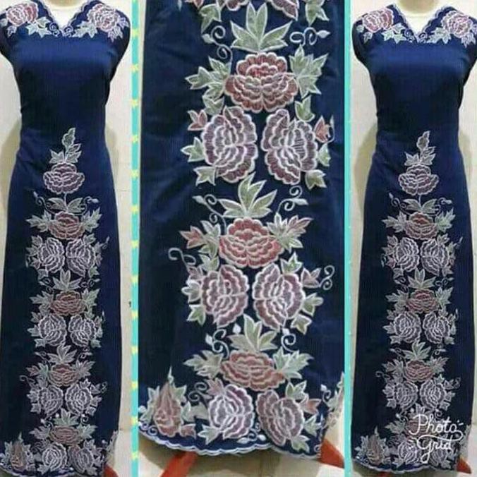 Bukittinggi Original Kain Bordiran / Kain Bakal Baju / Bordiran Bukittinggi / Motif Bordir Bordiran