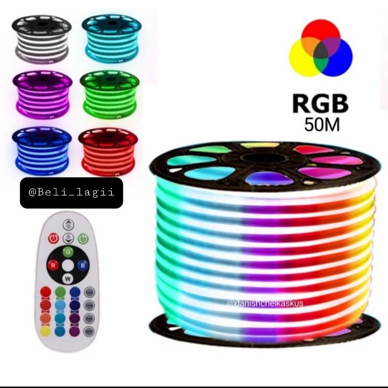Neon flex led RGB 50m