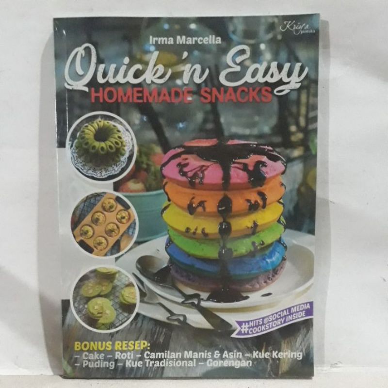 

Buku Kuliner - Quick 'n Easy Homade Snack