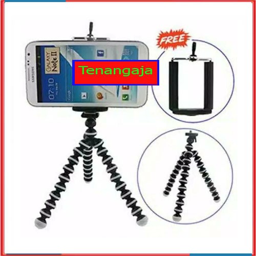 Tripod Gorilla Mini Small Kecil S Flexibel Octopus gurita Camera Free