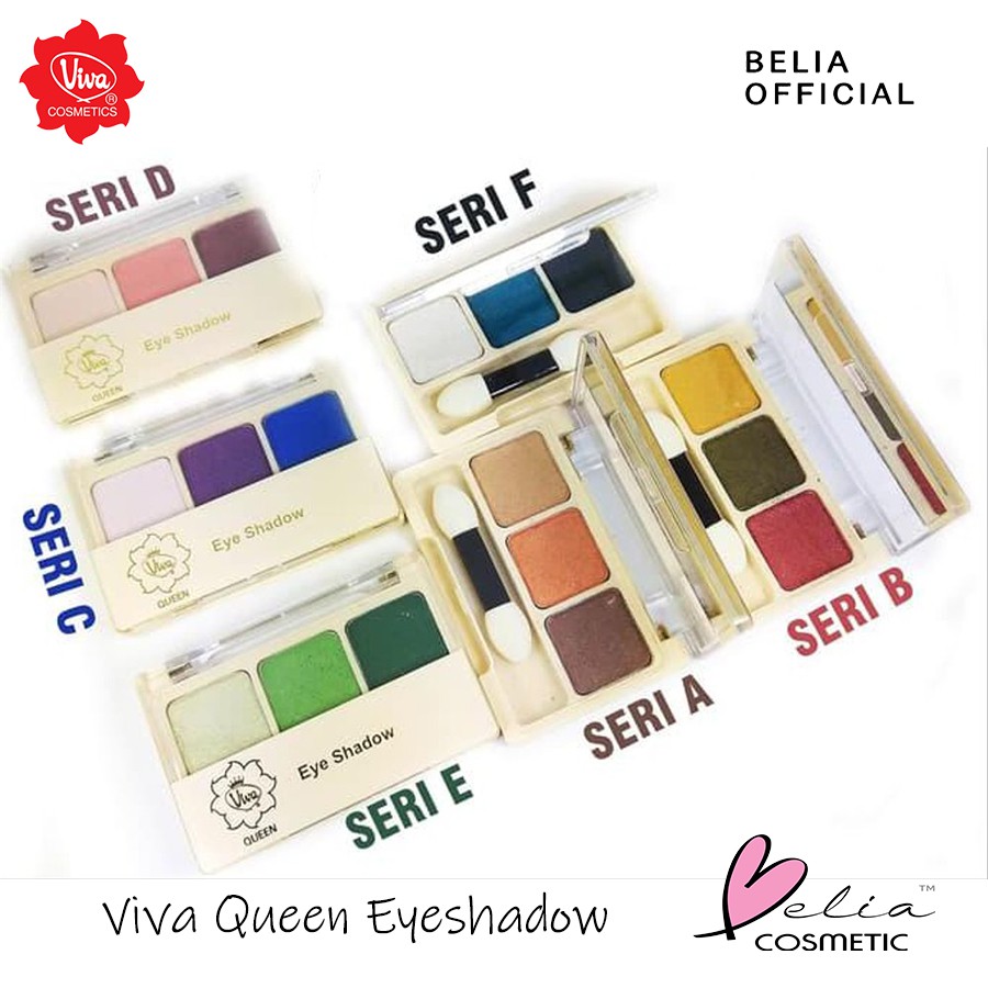 ❤ BELIA ❤ VIVA Queen Eyeshadow Series A / B / C / D / E / F