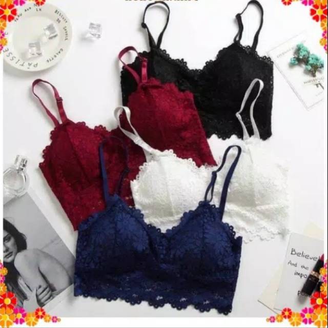 Bra motif bunga